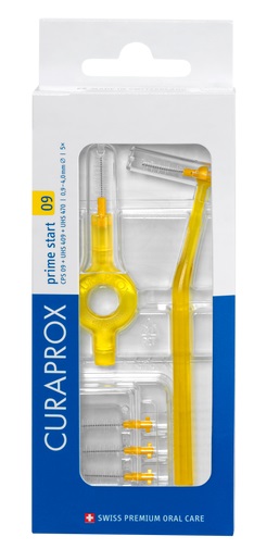 CURAPROX CPS 09 SCOVOLINO PRIME START 09 YELLOW 5 PEZZI - Farmapanda Srl