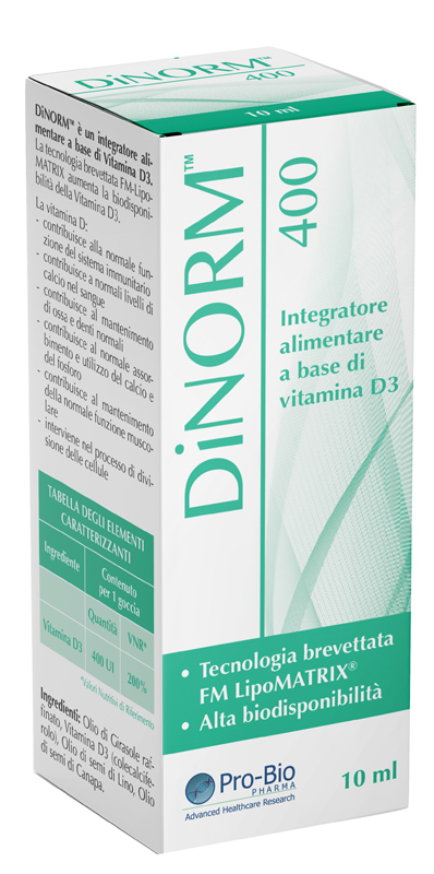 DINORM 400 GOCCE 10 ML - Farmapanda Srl