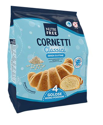 NUTRIFREE CORNETTI CLASSICI 4 PEZZI DA 50 G - Farmapanda Srl