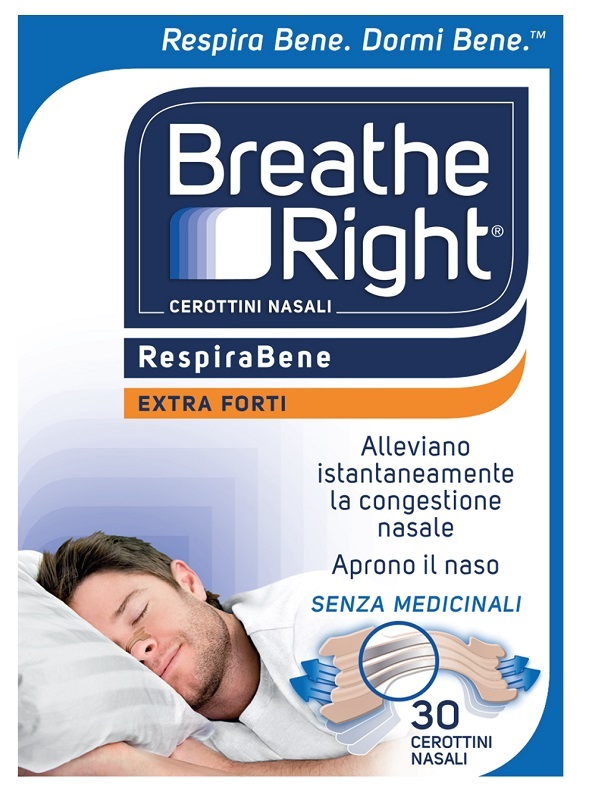 CEROTTI NASALI BREATHE RIGHT EXTRA FORTE 30 PEZZI - Farmapanda Srl