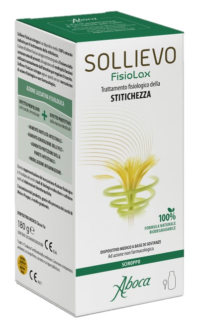 SOLLIEVO FISIOLAX SCIROPPO 180 G - Farmapanda Srl