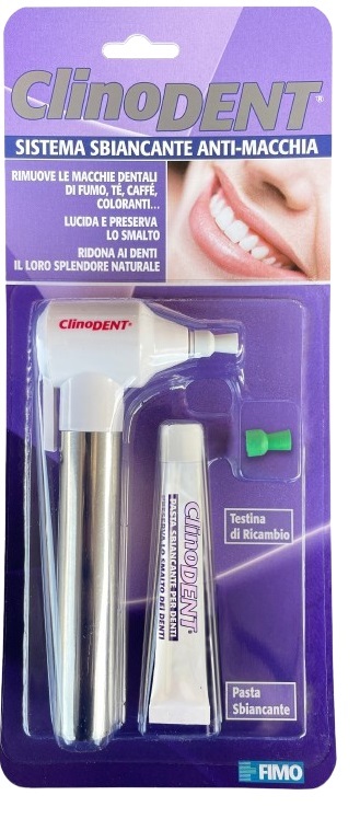 CLINODENT SISTEMA SBIANCANTE ANTIMACCHIA - Farmapanda Srl