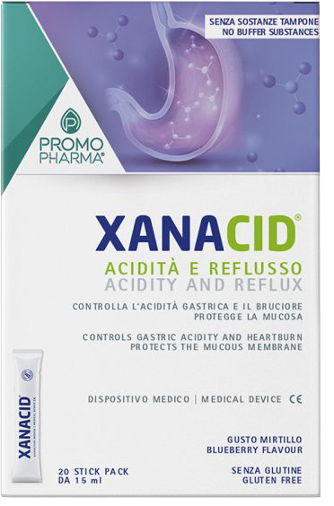 XANACID 20 STICK PACK DA 15 ML - Farmapanda Srl