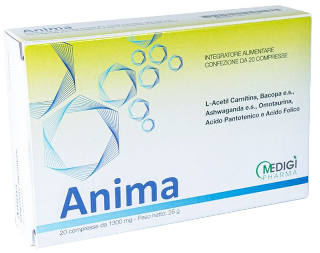 ANIMA 20 COMPRESSE - Farmapanda Srl
