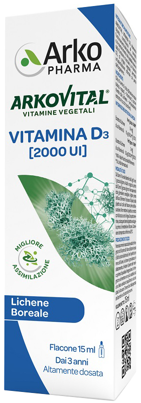 ARKOVITAL VITAMIN D3 15 ML - Farmapanda Srl