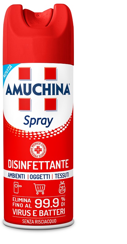 AMUCHINA SPRAY AMBIENTI OGGETTI TESSUTI 400 ML - Farmapanda Srl