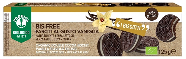 BIS FREE FARCITI ALLA VANIGLIA 125 G - Farmapanda Srl