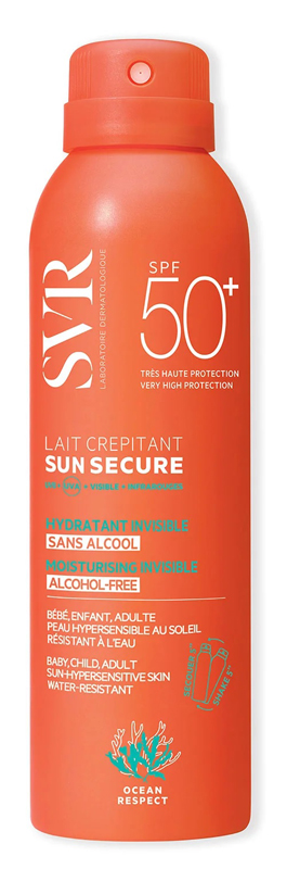 SUN SECURE LAIT CREPITANT SPF50+ 200 ML - Farmapanda Srl