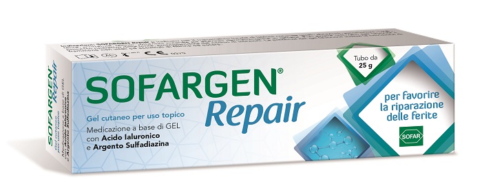 MEDICAZIONE SOFARGEN GEL ACIDO IALURONICO E ARGENTO SULFADIAZINA 25 G - Farmapanda Srl