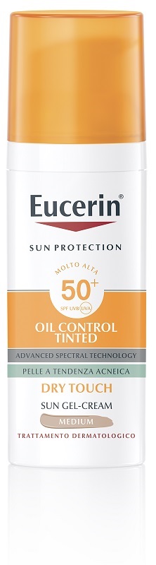 EUCERIN SUN OIL CONTROL TINTED CREAM SPF50+ 50 ML - Farmapanda Srl