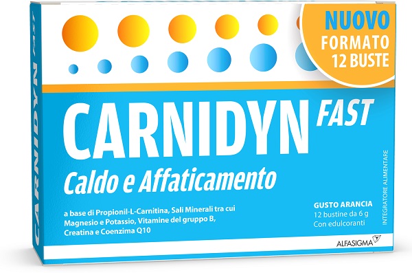 CARNIDYN FAST 12 BUSTINE - Farmapanda Srl