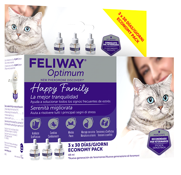 FELIWAY OPTIMUM REFILL 3X48 ML - Farmapanda Srl