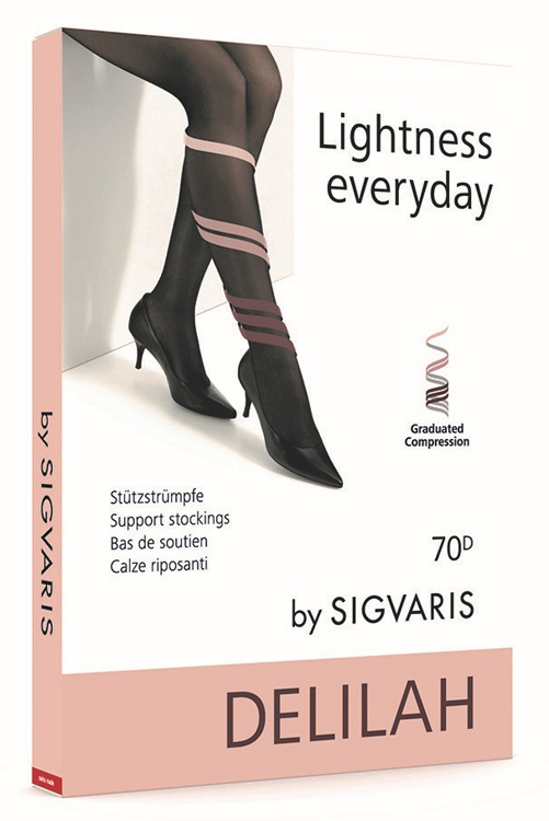 SIGVARIS DELILAH 70 DENARI FLAT COLLANT SKIN 5 - Farmapanda Srl