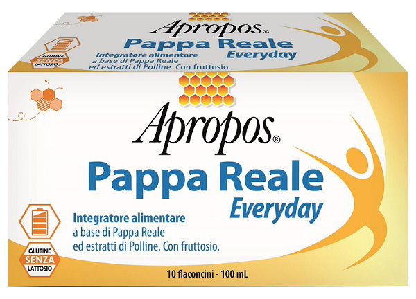 APROPOS PAPPA REALE EVERYDAY 10 FLACONCINI DA 10 ML - Farmapanda Srl