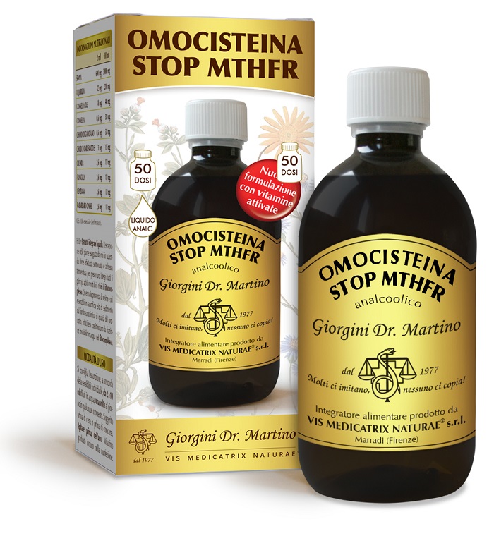 OMOCISTEINA STOP MTHFR LIQUIDO ANALCOOLICO 500 ML - Farmapanda Srl