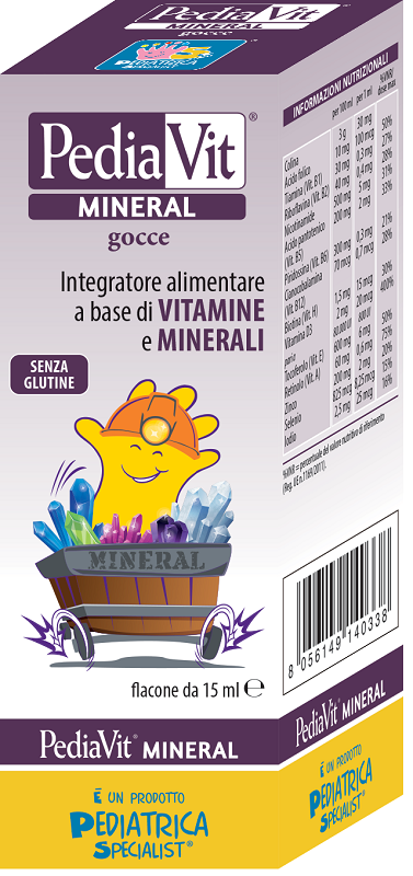 PEDIAVIT MINERAL GOCCE 15 ML - Farmapanda Srl
