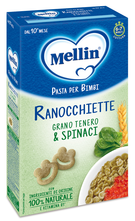 MELLIN RANOCCHIETTE CON SPINACI 280 G - Farmapanda Srl
