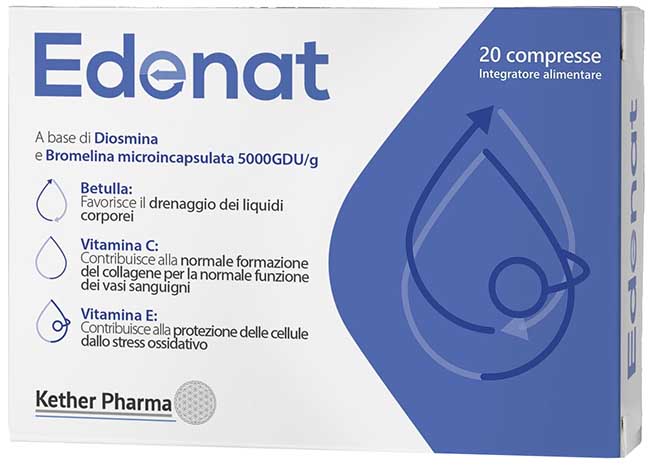 EDENAT 20 COMPRESSE - Farmapanda Srl