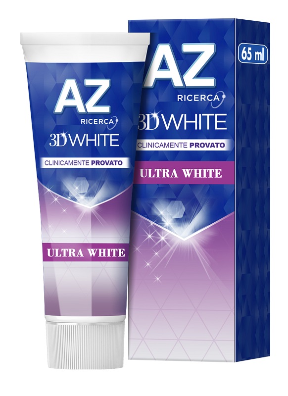 AZ 3D ULTRAWHITE DENTIFRICIO 65 ML - Farmapanda Srl
