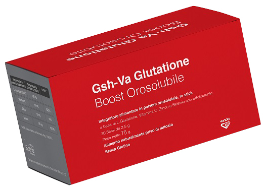 GSH VA GLUTATIONE BOOST 30 STICK OROSOLUBILI - Farmapanda Srl