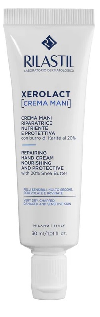 RILASTIL XEROLACT CREMA MANI NUTRIENTE E PROTETTIVA NUOVA FORMULA 30 ML - Farmapanda Srl