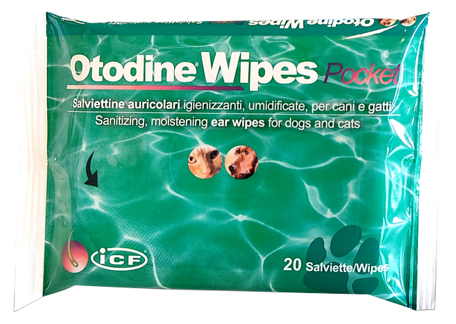 OTODINE WIPES POCKET 20 PEZZI - Farmapanda Srl