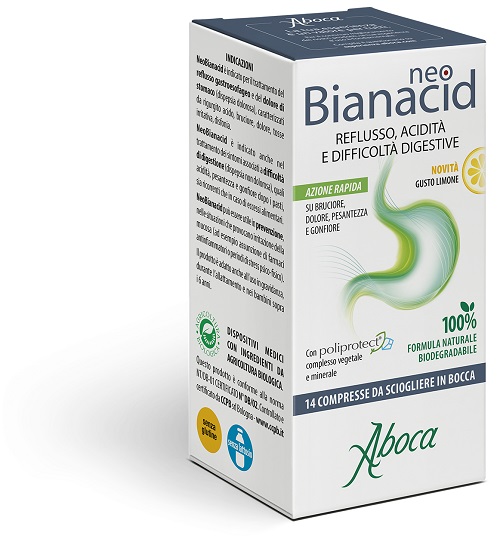NEOBIANACID 14 COMPRESSE LIMONE - Farmapanda Srl
