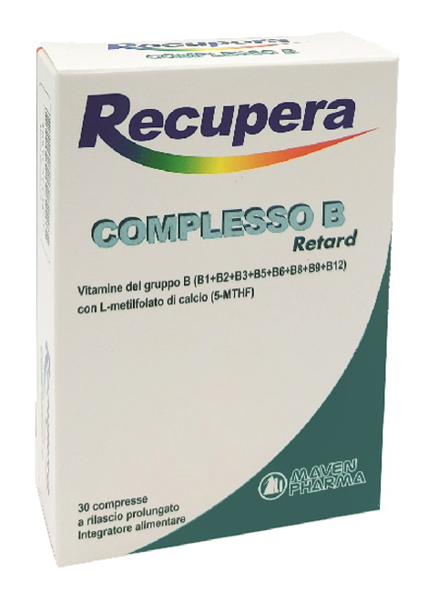 RECUPERA COMPLESSO B RETARD 30 COMPRESSE - Farmapanda Srl