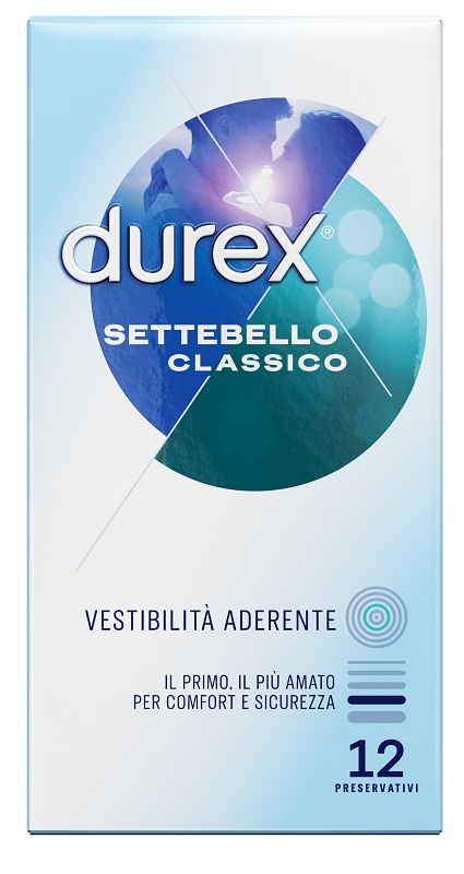 PROFILATTICO DUREX SETTEBELLO CLASSICO 12 PEZZI - Farmapanda Srl