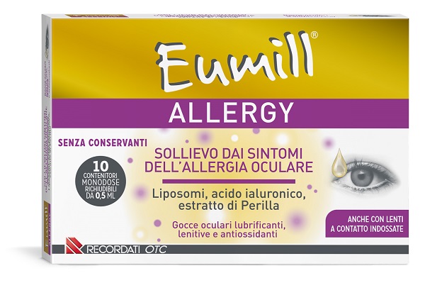 EUMILL ALLERGY GOCCE OCULARI 10 FLACONCINI DA 0,5 ML - Farmapanda Srl