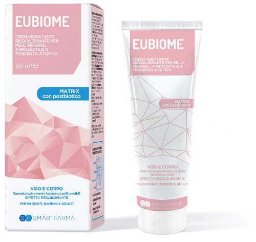 EUBIOME CREMA IDRATANTE RIEQUILIBRANTE PELLI SENSIBILI ARROSSATE TENDENZA ATOPICA 150 ML - Farmapanda Srl