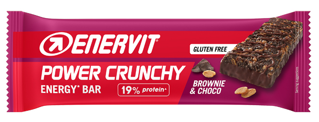 ENERVIT SPORT POWER CRUNCHY BROWNIE E CHOCO 40 G - Farmapanda Srl