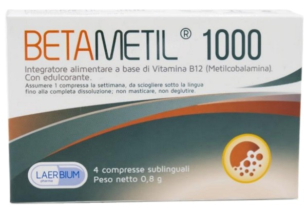 BETAMETIL 1000 4 COMPRESSE SUBLINGUALI - Farmapanda Srl