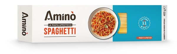 AMINO' LA PASTA APROTEICA SPAGHETTI 400 G - Farmapanda Srl