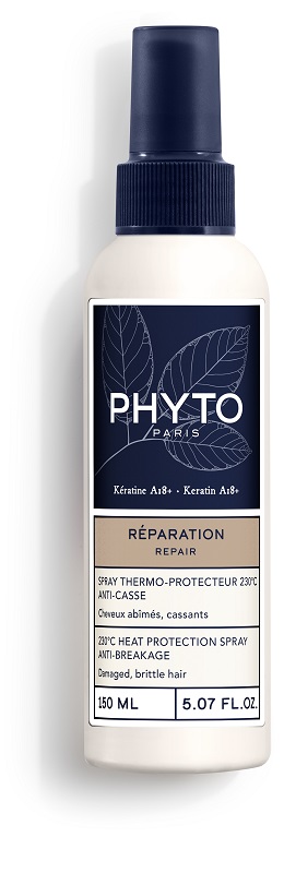 PHYTO PARIS REPARATION SPRAY TERMOPROTETTIVO 230 GRADI CELSIUS ANTI ROTTURA PER CAPELLI DANNEGGIATI FRAGILI 150 ML - Farmapanda Srl