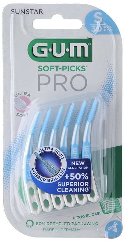 GUM SOFT PICK PRO SMALL 30 PEZZI - Farmapanda Srl