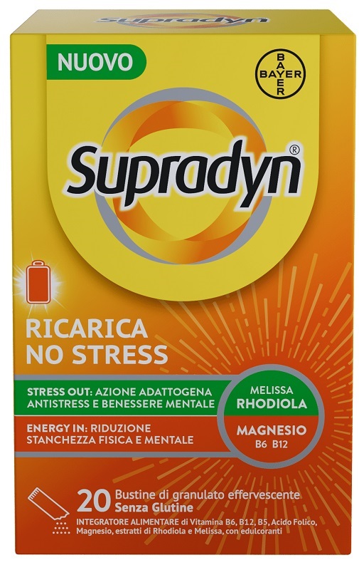 SUPRADYN RICARICA NO STRESS 20 BUSTINE - Farmapanda Srl