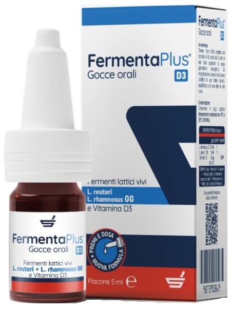 FERMENTA PLUS D3 5 ML - Farmapanda Srl