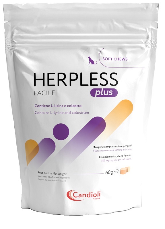 HERPLESS PLUS FACILE 30 SOFT CHEWS - Farmapanda Srl