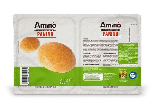 AMINO' PANINO 4 BLISTER X 50G - Farmapanda Srl