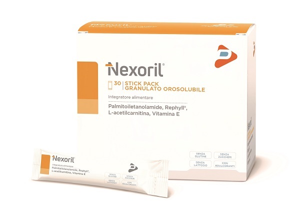 NEXORIL 30 STICK PACK GRANULATO OROSOLUBILE CON EDULCORANTI SENZA GLUTINE SENZA LATTOSIO SENZA ZUCCHERI - Farmapanda Srl