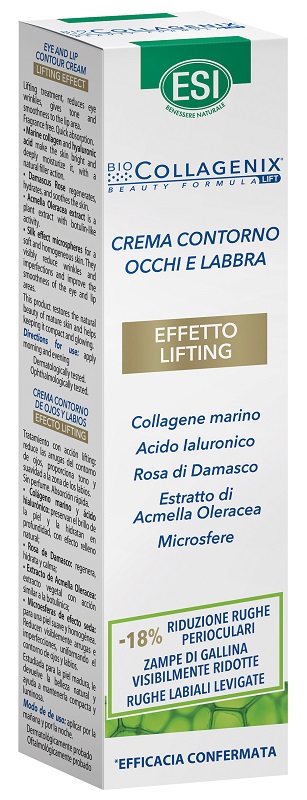 ESI BIOCOLLAGENIX CREMA CONTORNO OCCHI LABBRA EFFETTO LIFTING 15 ML - Farmapanda Srl