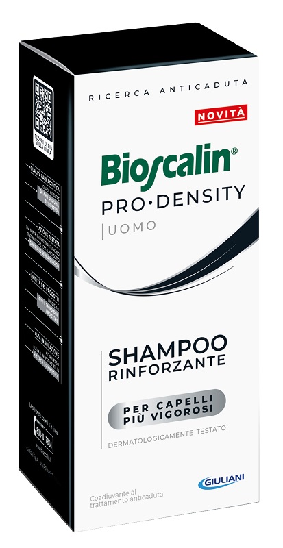 BIOSCALIN PRO DENSITY UOMO SHAMPOO RINFORZANTE 200 ML - Farmapanda Srl