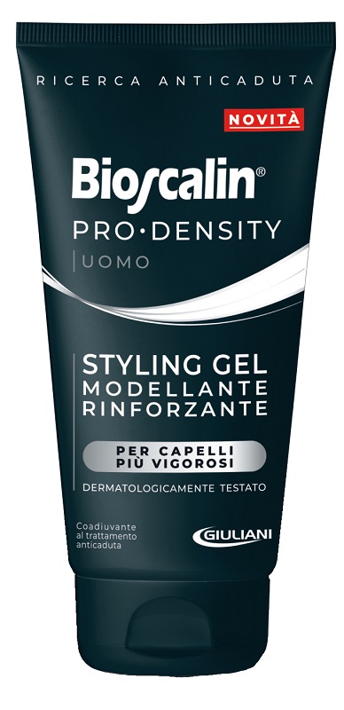 BIOSCALIN PRO DENSITY UOMO STYLING GEL MODELLANTE RINFORZANTE 150 ML - Farmapanda Srl