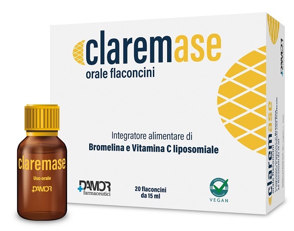 CLAREMASE ORALE 20 FLACONCINI DA 15 ML - Farmapanda Srl