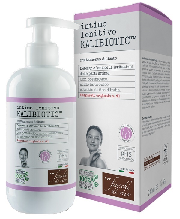 FIOCCHI DI RISO INTIMO LENITIVO KALIBIOTIC PH5 240 ML - Farmapanda Srl