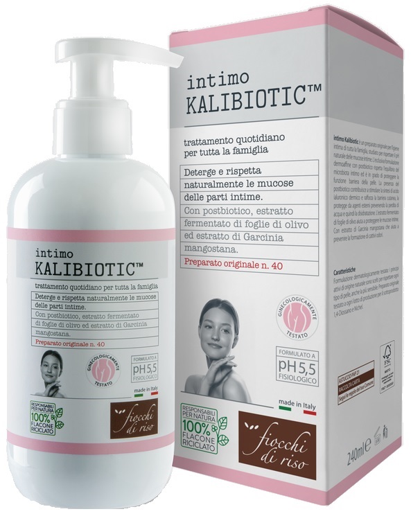 FIOCCHI DI RISO INTIMO KALIBIOTIC PH5,5 240 ML - Farmapanda Srl