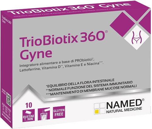 TRIOBIOTIX360 GYNE 10 BUSTINE T-WIN - Farmapanda Srl