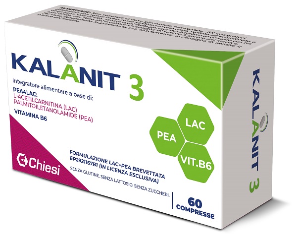 KALANIT 3 60 COMPRESSE DA 1475 MG SENZA GLUTINE, SENZA LATTOSIO, SENZA ZUCCHERI - Farmapanda Srl