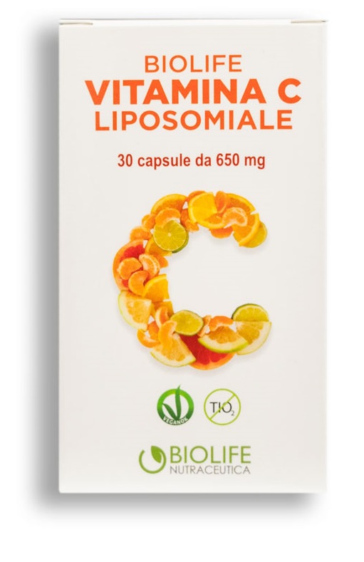 BIOLIFE VITAMINA C LIPOSOMIALE 30 CAPSULE - Farmapanda Srl